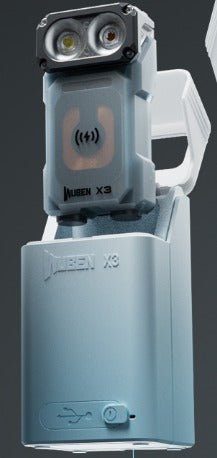 WUBEN Lightok X3 Owl Compact Rechargeable EDC Flashlight（Red and white light）