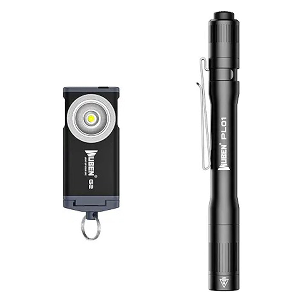 WUBEN PL01 Featherlight Rechargeable Tactical EDC Waterproof Pen Flashlight