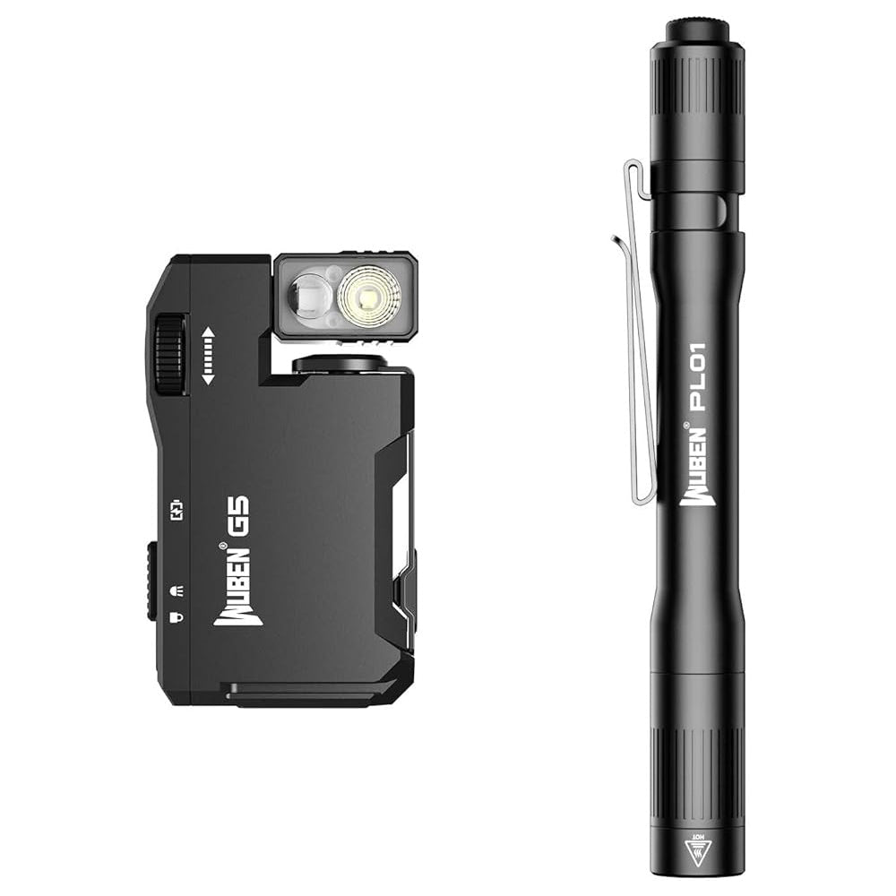 WUBEN PL01 Featherlight Rechargeable Tactical EDC Waterproof Pen Flashlight