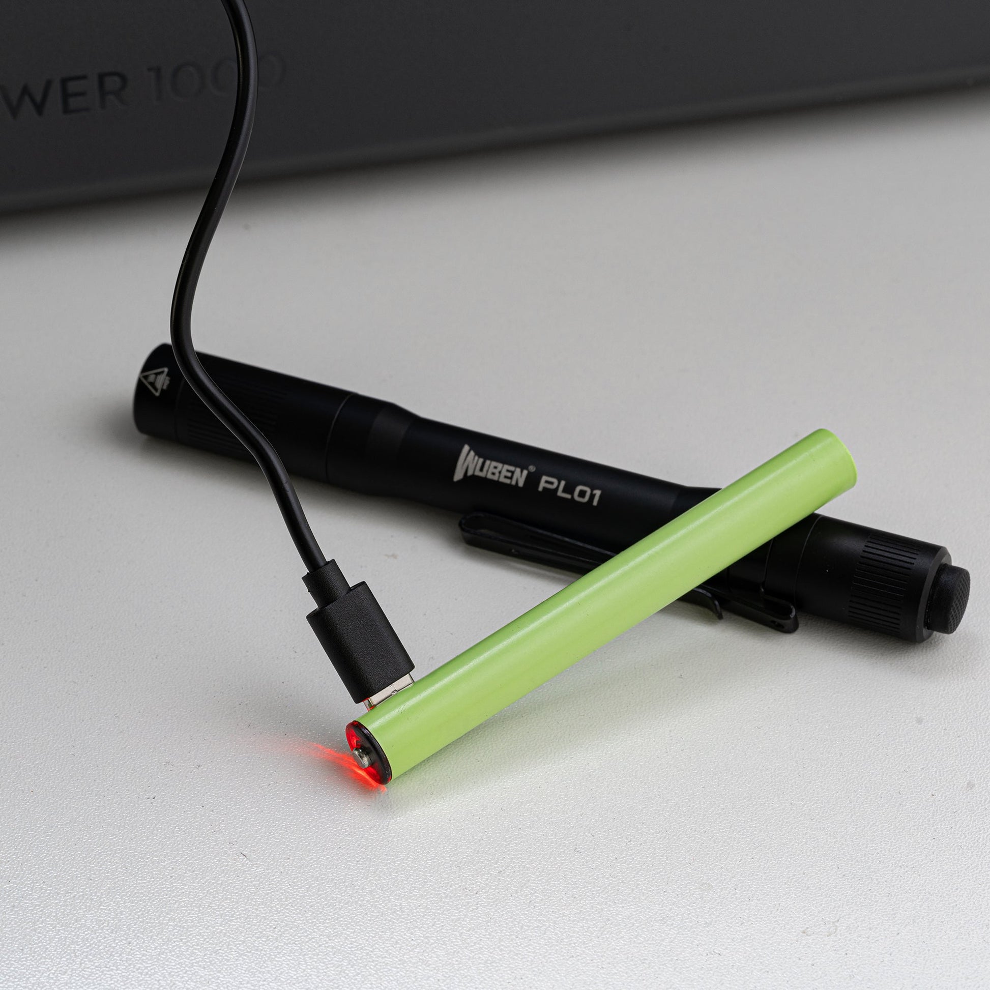 WUBEN PL01 Featherlight Rechargeable Tactical EDC Waterproof Pen Flashlight