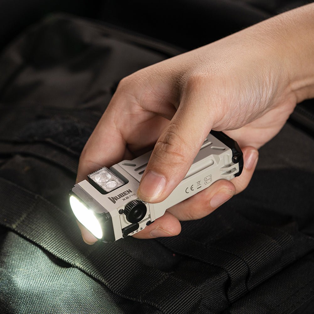 Wuben X2 Pro 1500 Lumens Magnetic EDC Tactical Flashlight