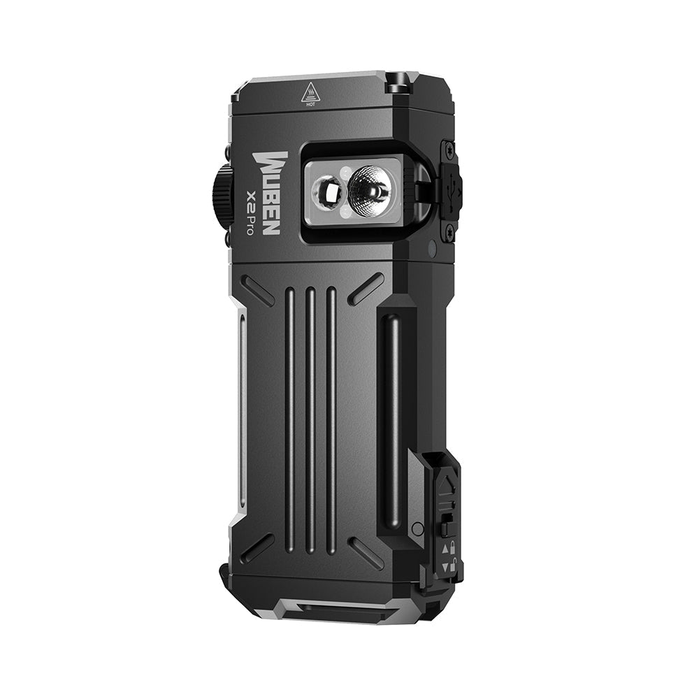 Wuben X2 Pro 1500 Lumens Magnetic EDC Tactical Flashlight