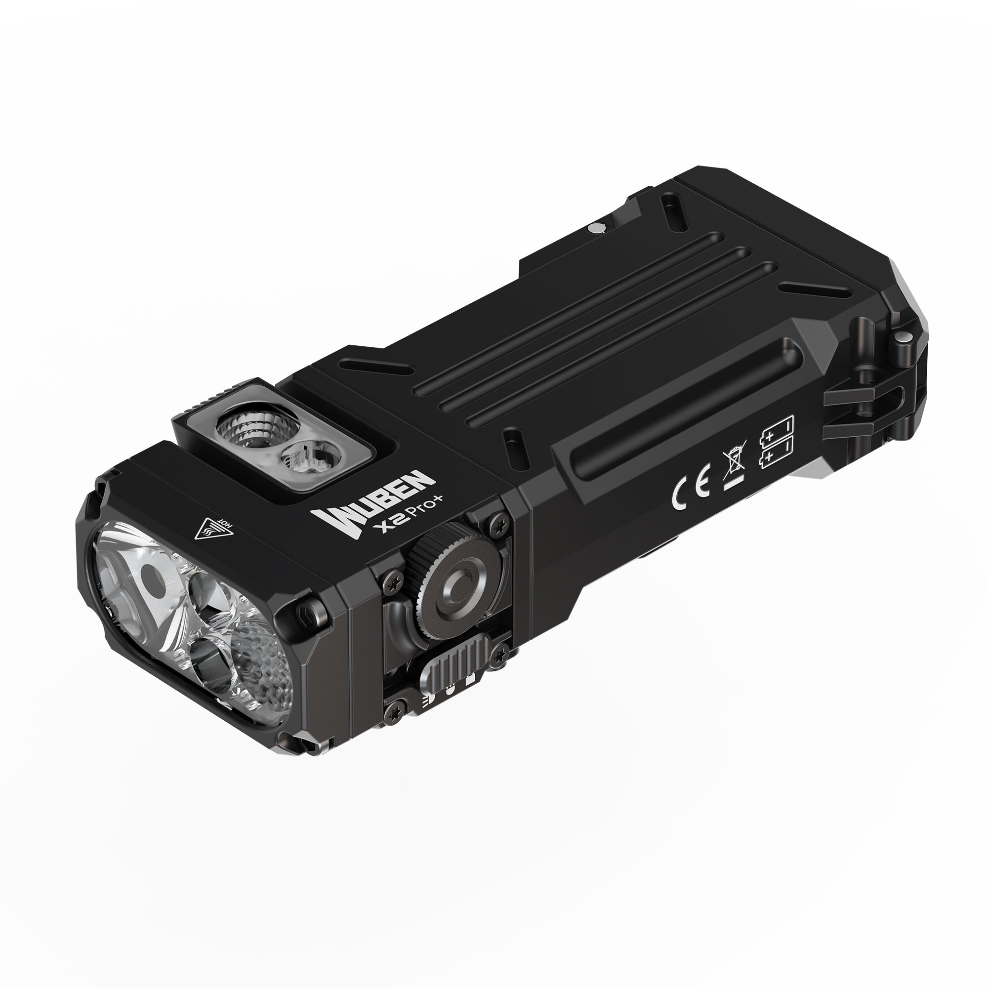 Wuben X2 Pro+ 1500 Lumens Magnetic EDC Tactical Flashlight