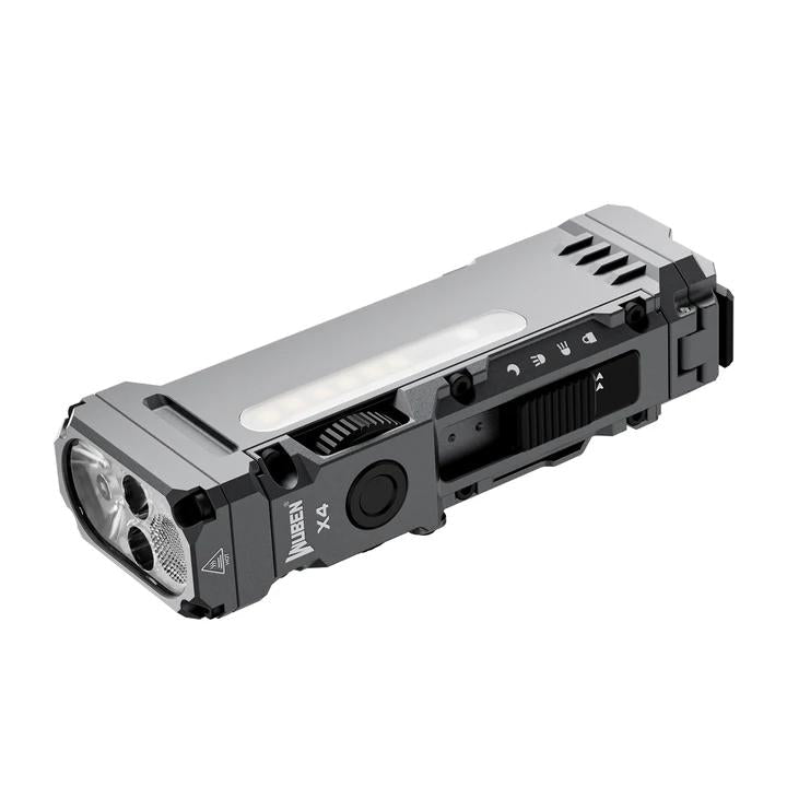 Wuben X4 懐中電灯 1500ルーメン Wuben X4 Multi-Function 1500 Lumen Flat EDC Flashlight