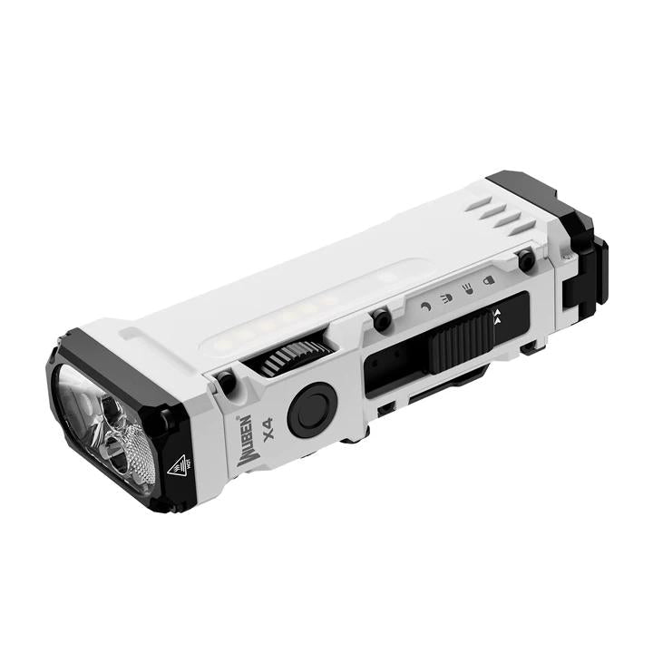 【新品】WUBEN X4 フラッシュライト【ホワイト】 Wuben X4 Multi-Function 1500 Lumen Flat EDC Flashlight