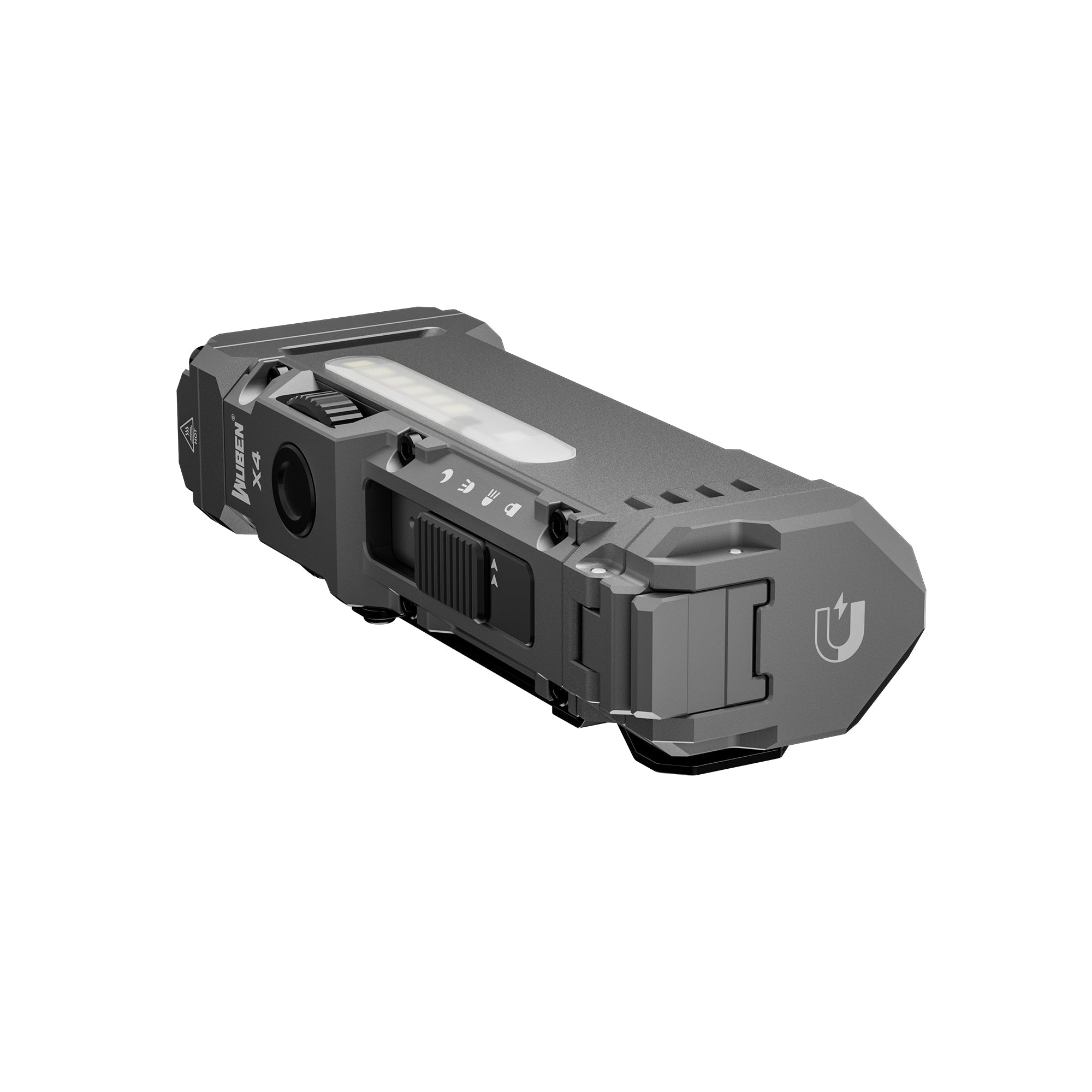 Wuben X4 Multi-Function 1500 Lumen Flat EDC Flashlight