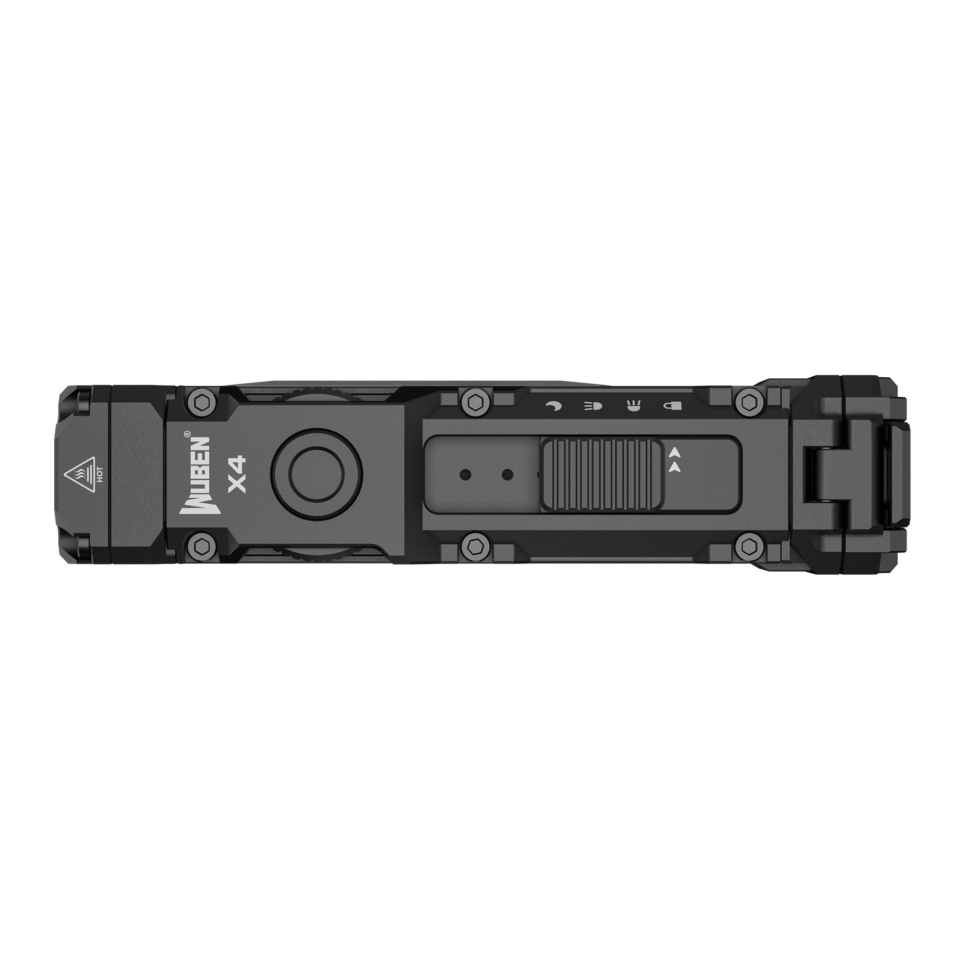 Wuben X4 Multi-Function 1500 Lumen Flat EDC Flashlight
