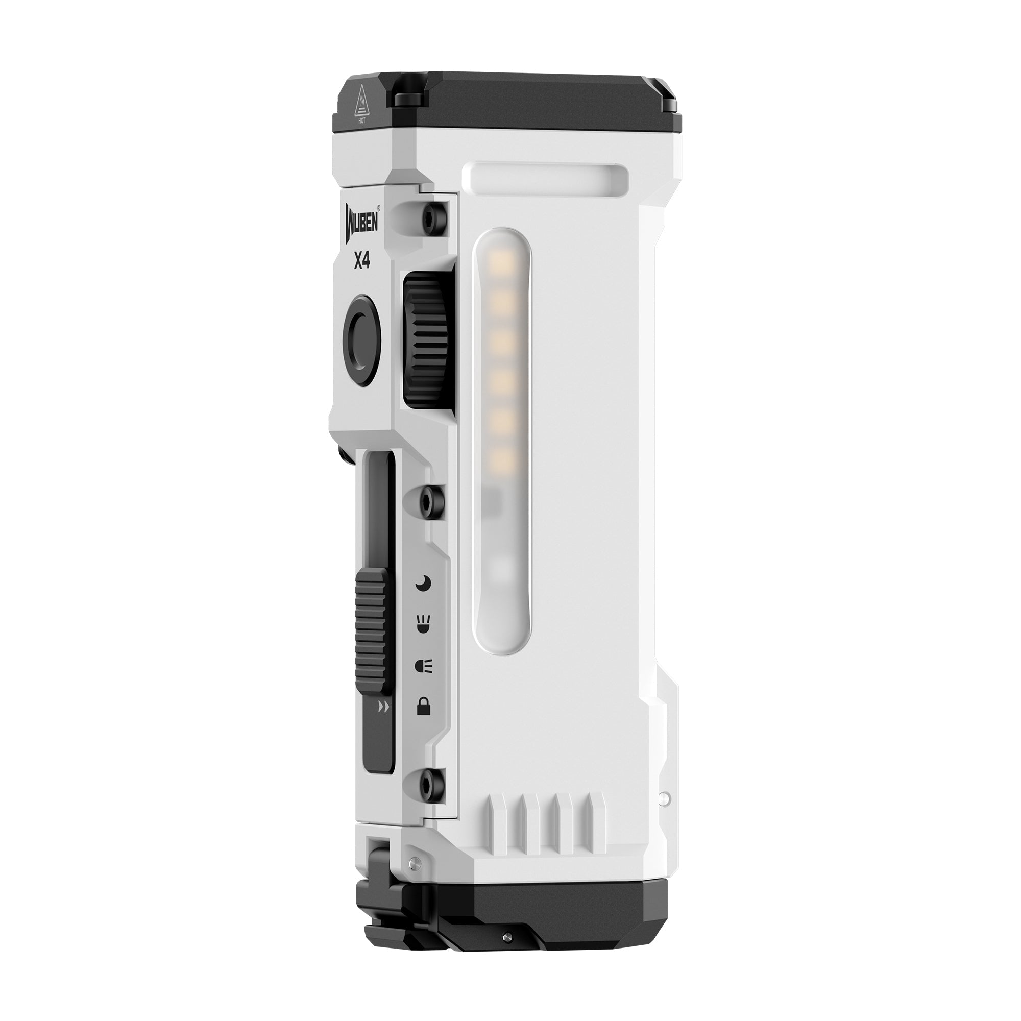 Wuben X4 Multi-Function 1500 Lumen Flat EDC Flashlight