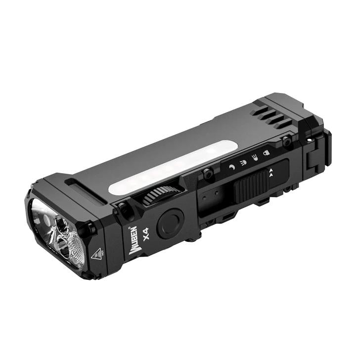 Wuben X4 懐中電灯 1500ルーメン Wuben X4 Multi-Function 1500 Lumen Flat EDC Flashlight
