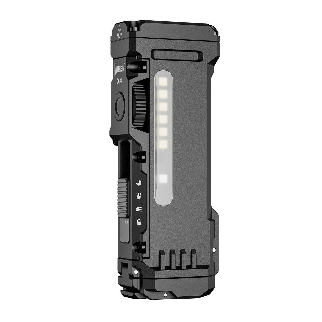 Multiple Function Flashlight Wuben X4 Multi-Function 1500 Lumen Flat EDC Flashlight