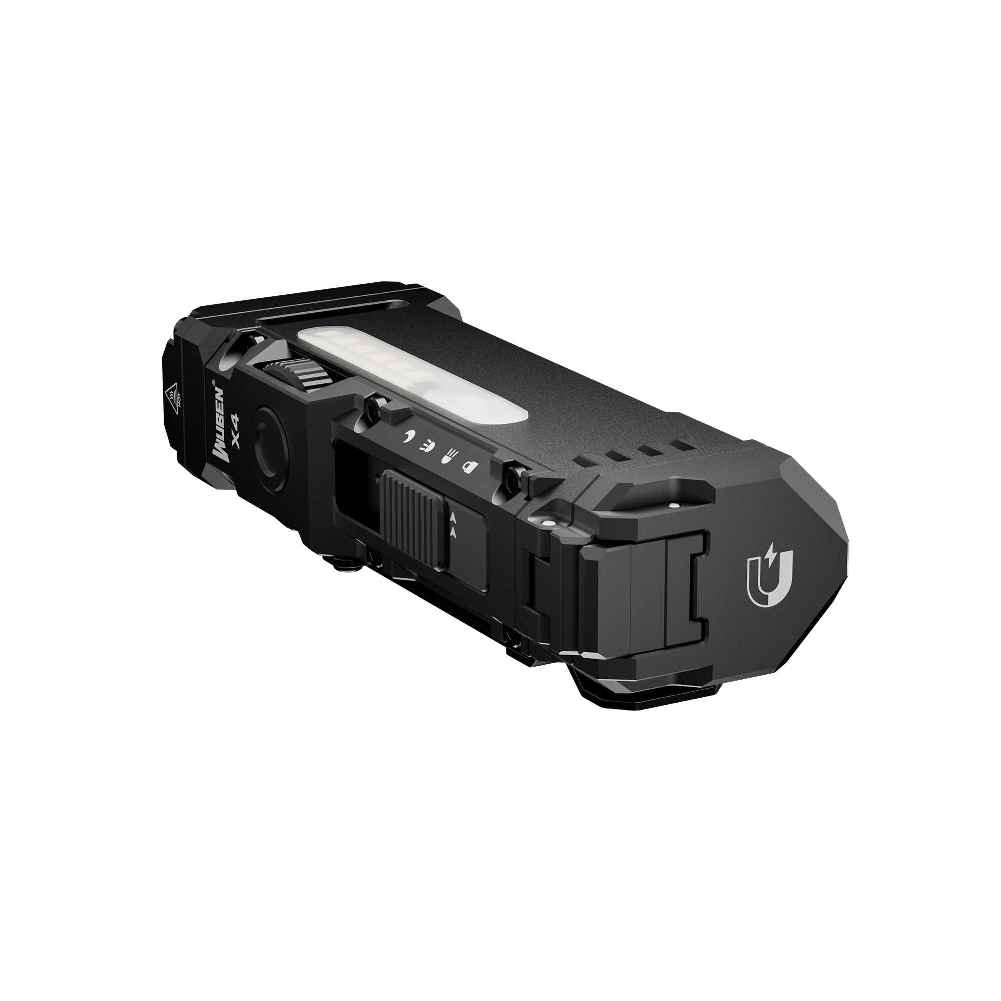 Wuben X4 Multi-Function 1500 Lumen Flat EDC Flashlight