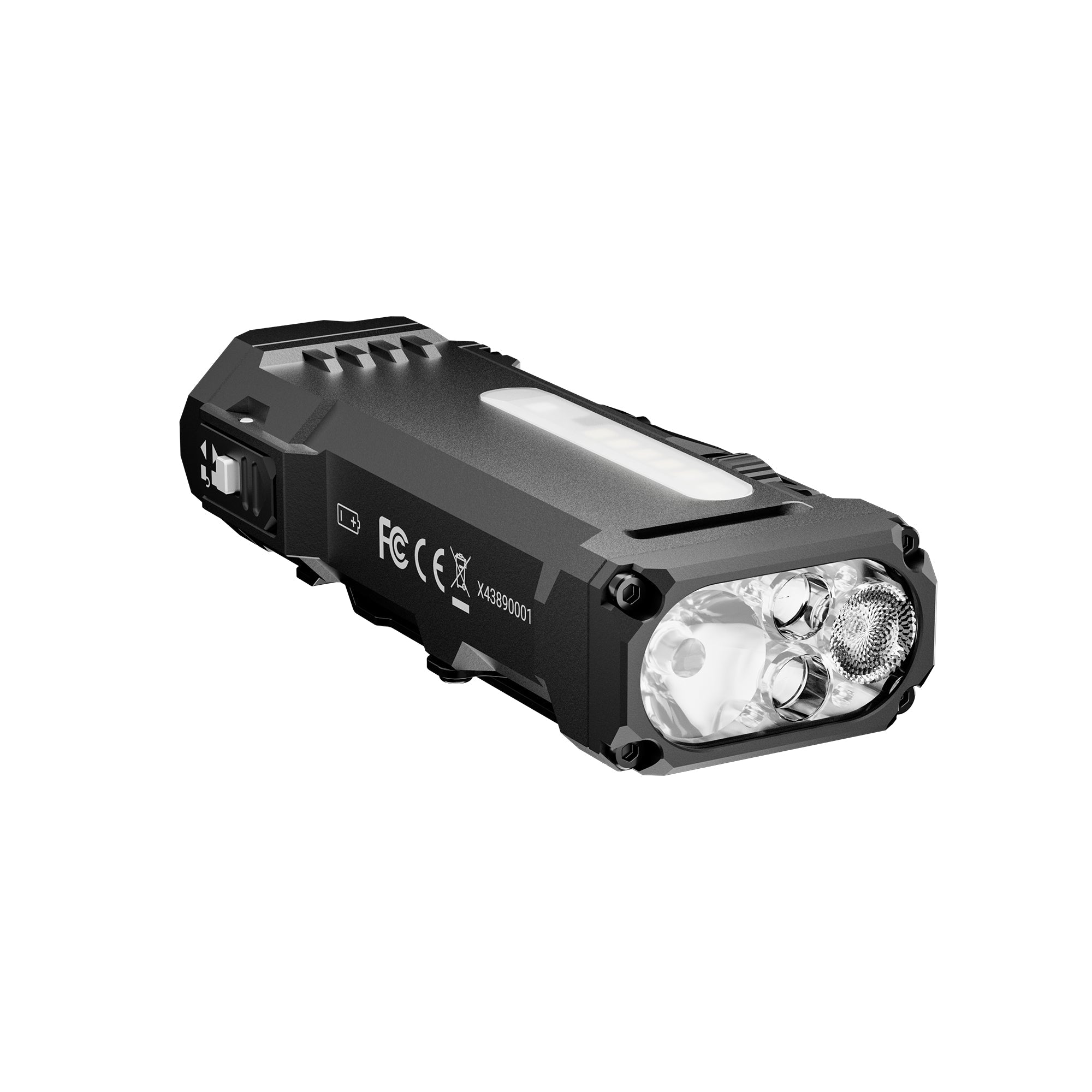 Wuben X4 懐中電灯 1500ルーメン Wuben X4 Multi-Function 1500 Lumen Flat EDC Flashlight