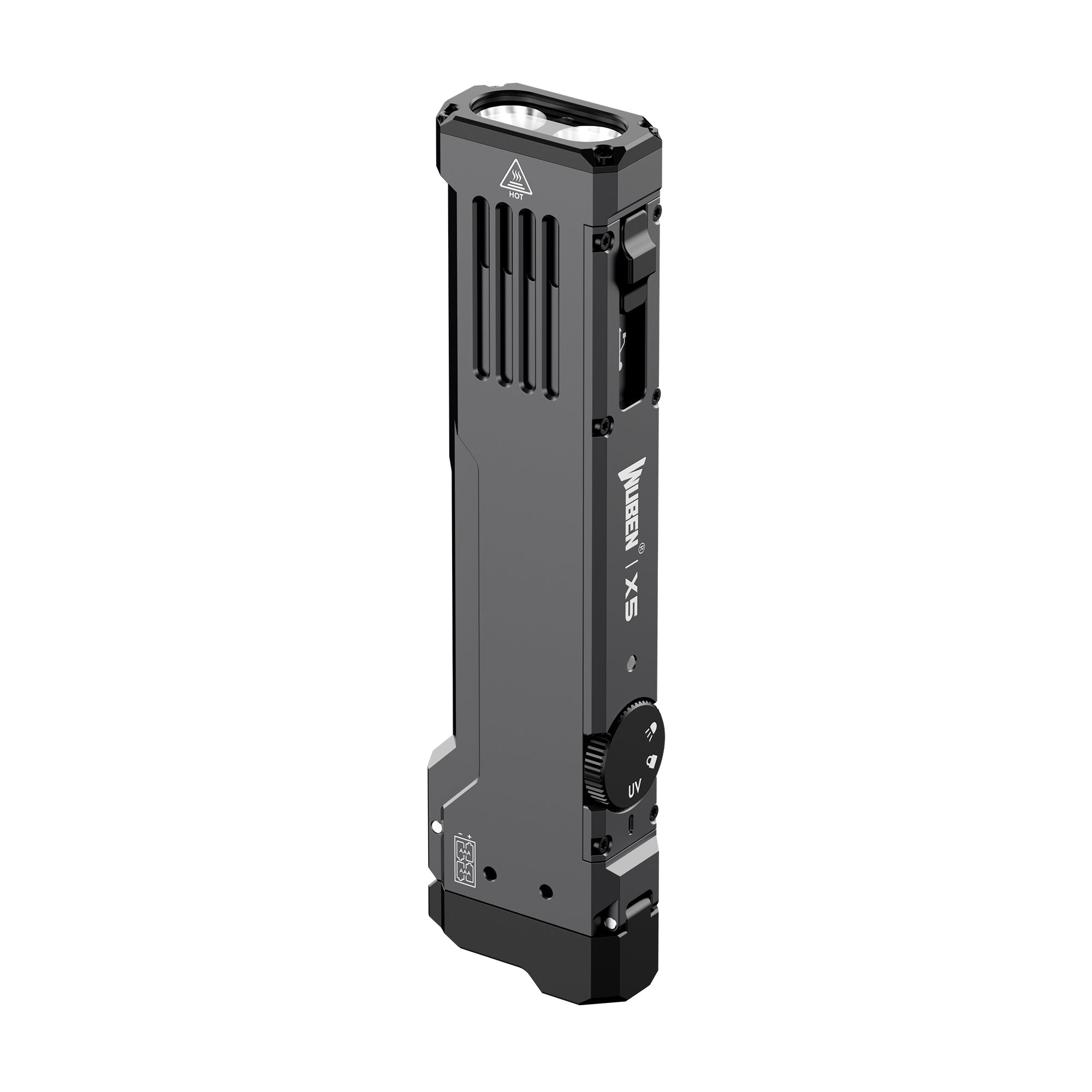 WUBEN X5 3-in-1 1300 Lumens Compact EDC Flashlight(3R Version)