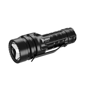 E6 Small Steel Cannon Strong Flashlight - 900 Lumen