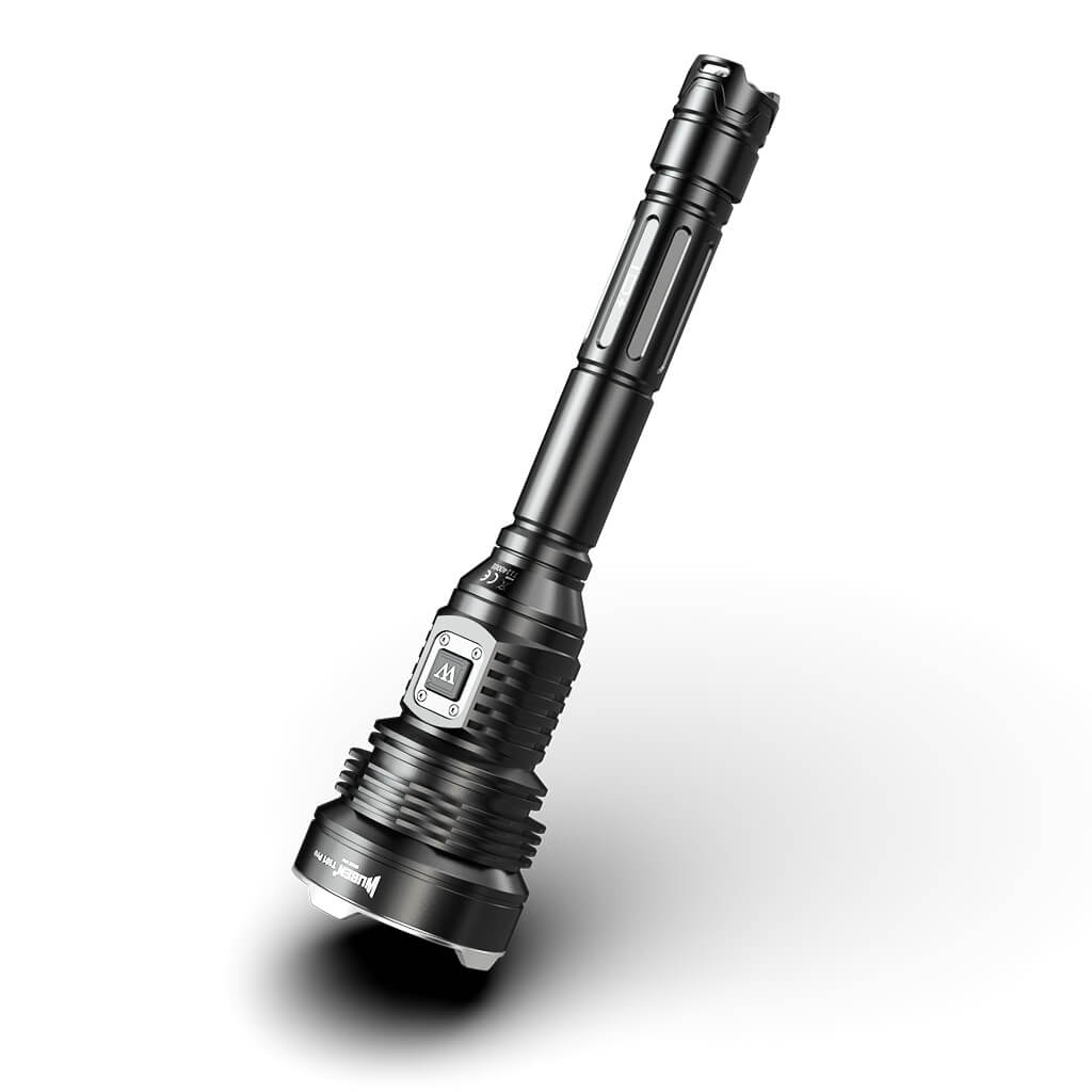 Wuben T101 Pro Hunting Flashlight - 3500 Lumens - Side