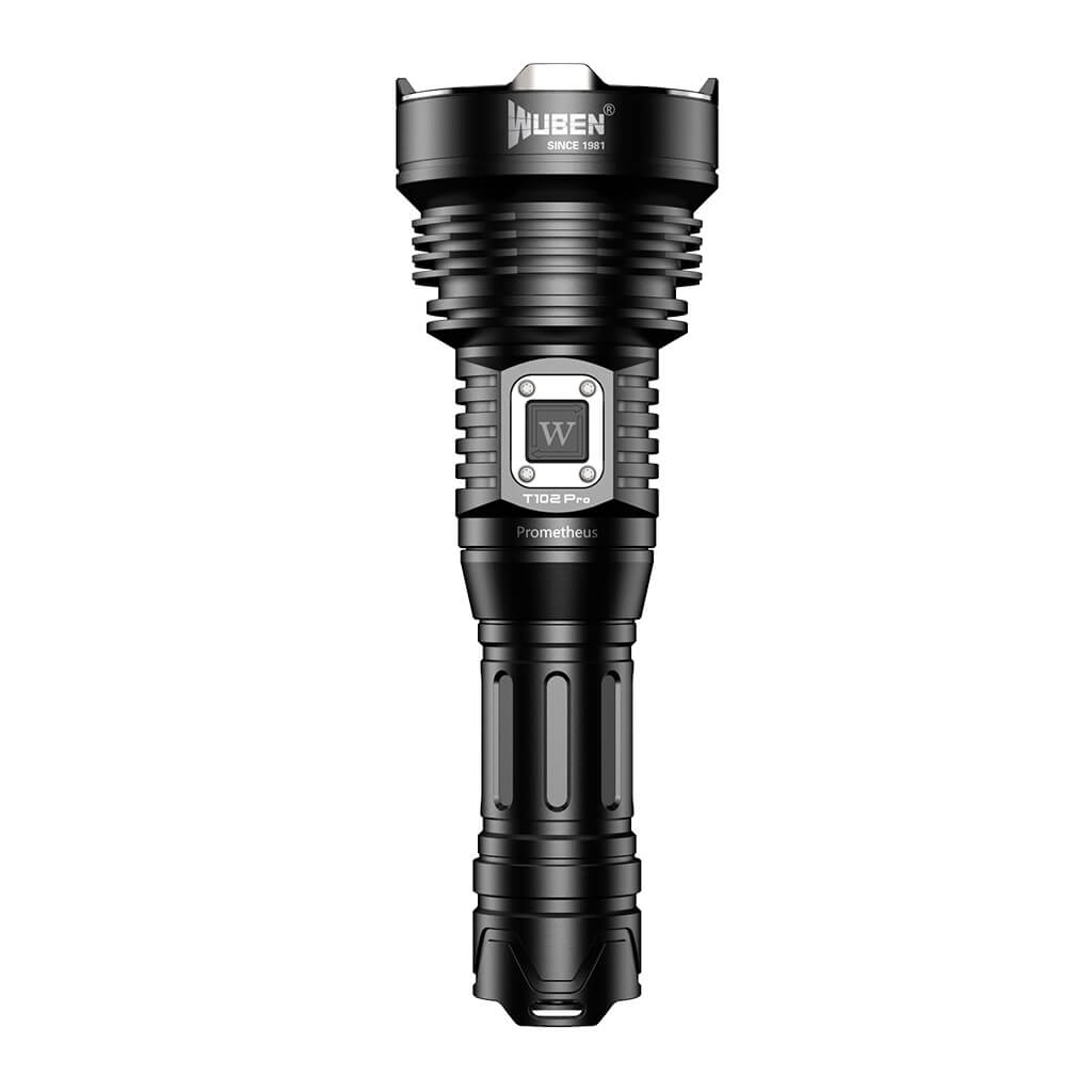 Wuben T102 Pro Tactical Flashlight - 3500lumens - Front View