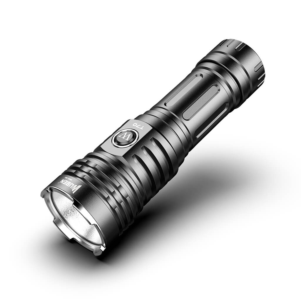Wuben T70 Tactical Flashlight - 4200 Lumens - Black-Overview