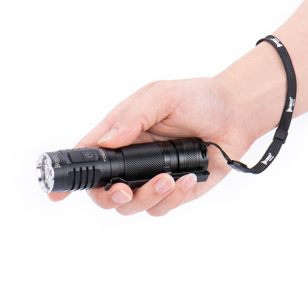 Wuben TO50R Rechargeable 21700 Flashlight - 2800 Lumens - Lanyard