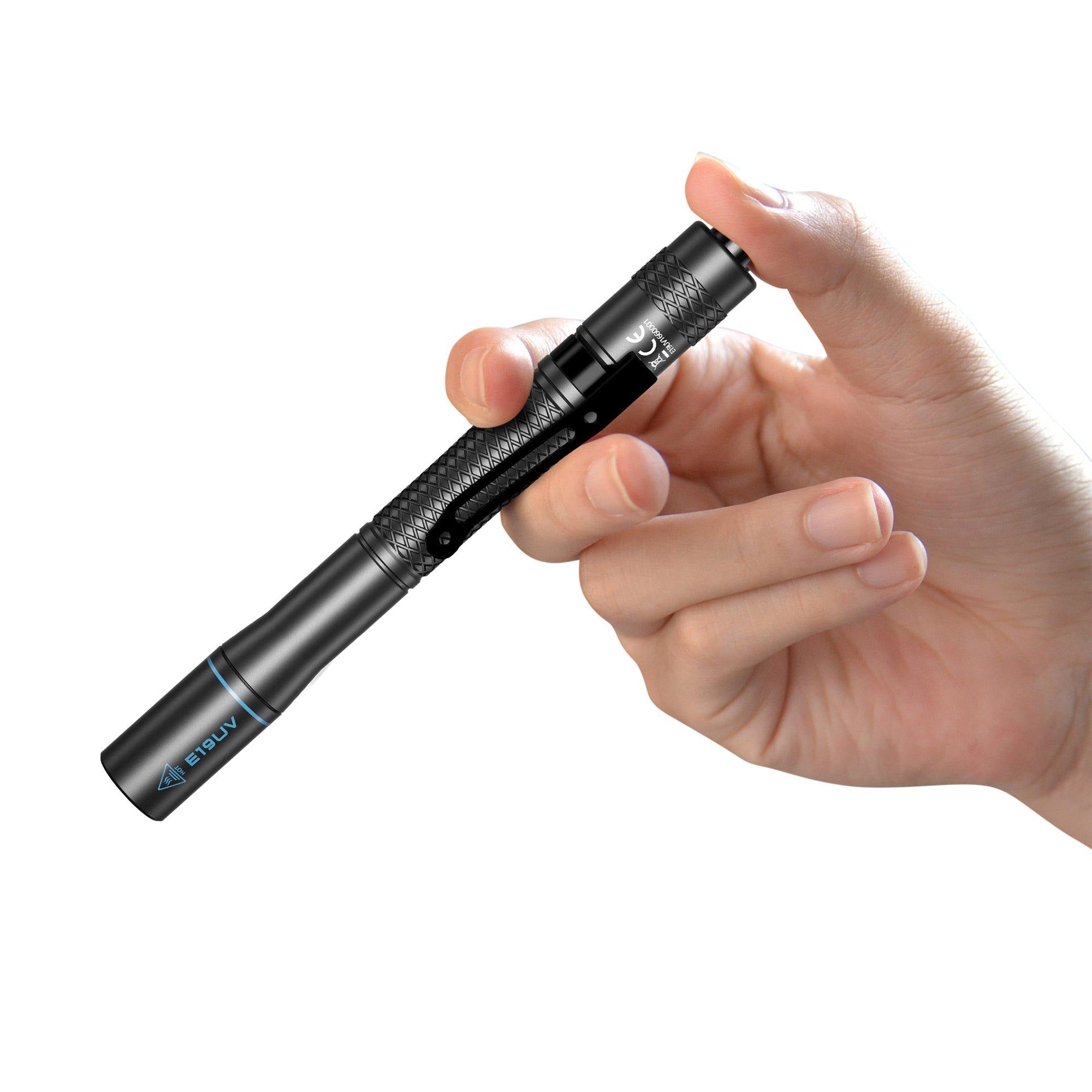 Wuben E19 Professional 365nm UV LED Flashlight & Pen Light