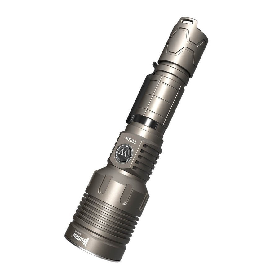 WUBEN T103Pro Type-C充電式 防水 PSE認証済電池付き Wuben T103 Pro Brightest Tactical Flashlight