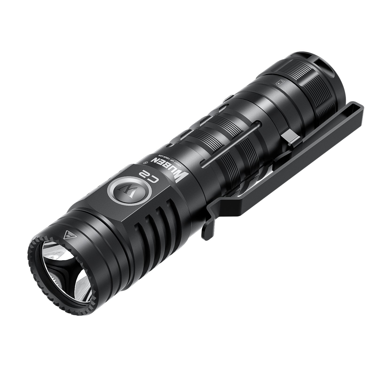 WUBEN C2 2000 Lumens Rechargeable Power Bank EDC Tactical Flashlight