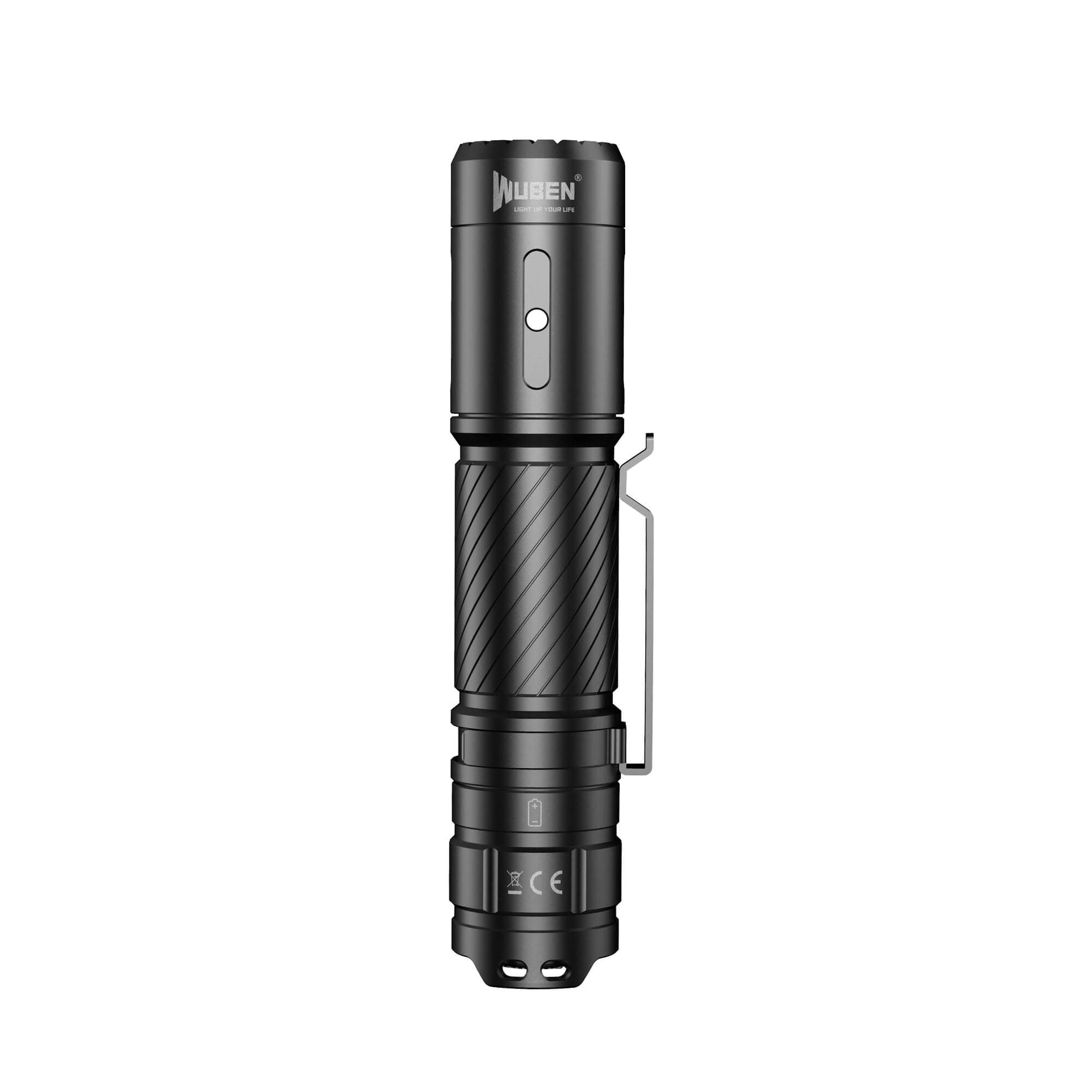 WUBEN C3 1200 Lumen Compact EDC Tactical Pocket Flashlight