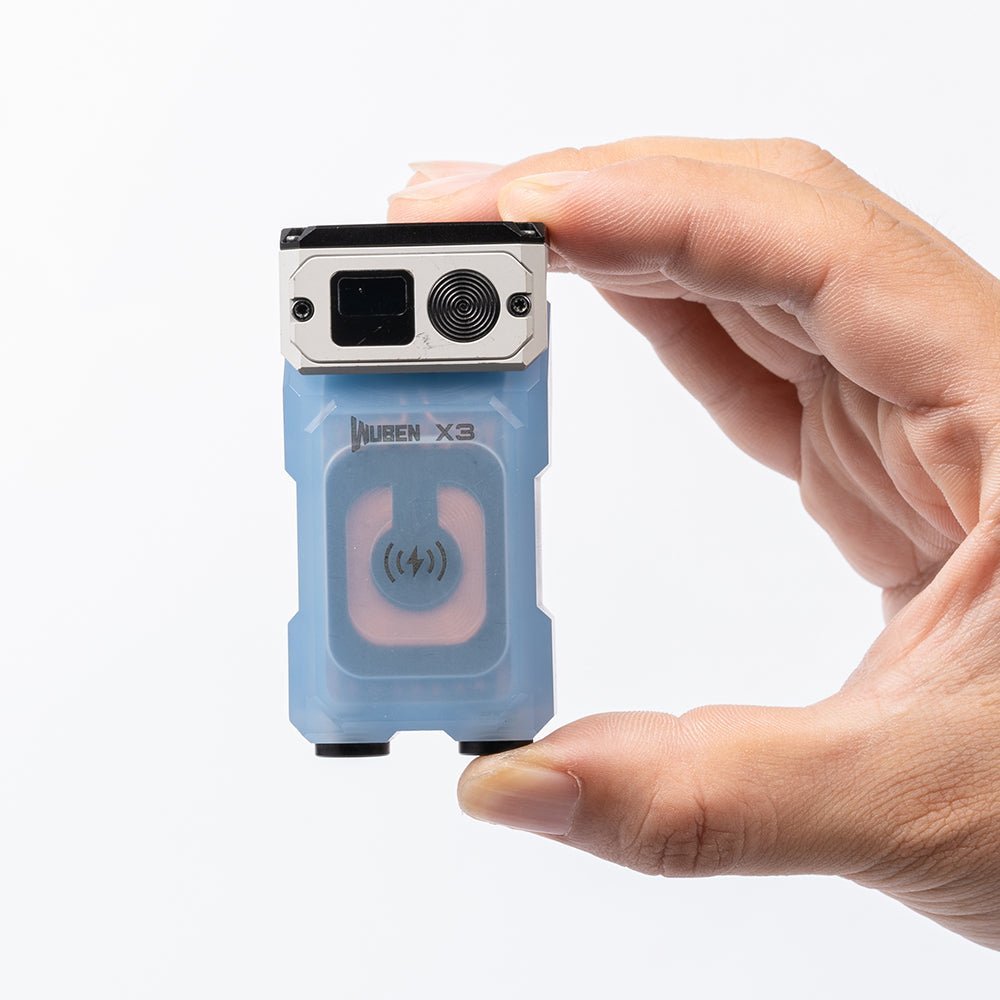 【新品未開封】WUBEN X3 ブルー Wuben X3 EDC Rechargeable Magnetic Pocket Flashlight