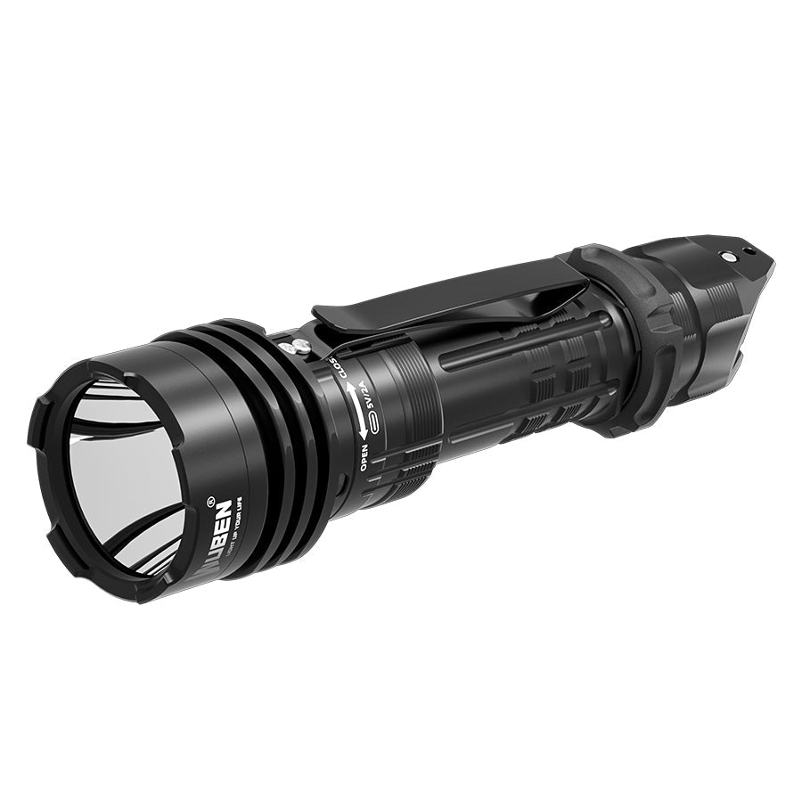 WUBEN T1 タクティカルフラッシュライト WUBEN T1 Tactical EDC Camping Flashlight - 2000 Lumens