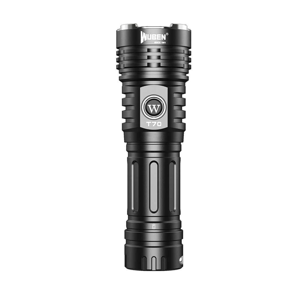WUBEN T70 4200LM Type-C充電式 防水 PSE認証済電池付き WUBEN T70 Camo Rechargeable Tactical Flashlight 4200 Lumens