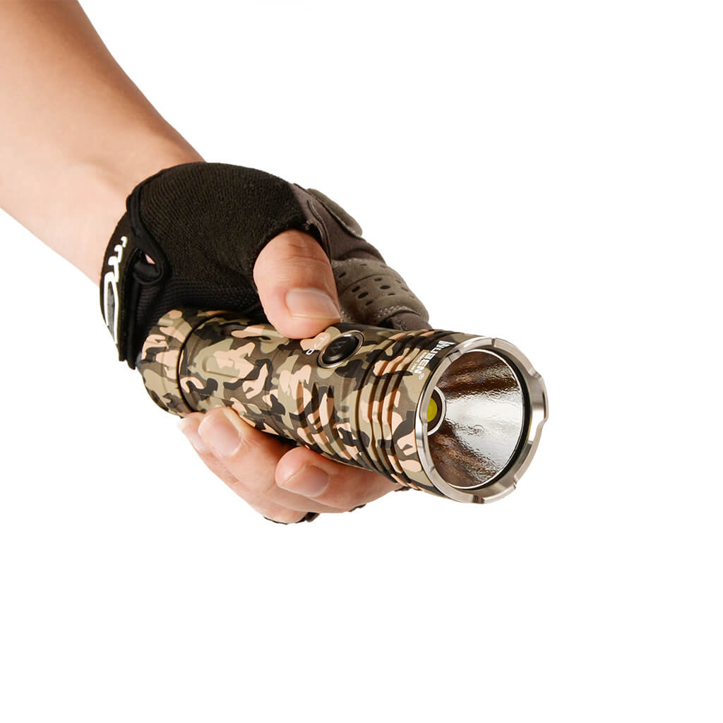WUBEN T70 Camo Rechargeable Tactical Flashlight 4200 Lumens