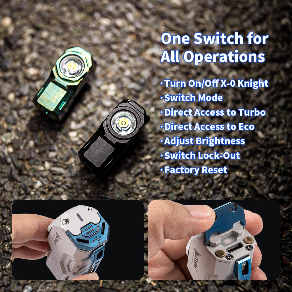 Wuben X0 one switch for for operations